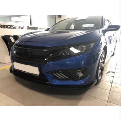 HONDA CIVIC FC5 2016-2021 IÇIN UYUMLU ANIMASYONLU MUSTANG DIZAYN LED FAR TAKIMI (TUNING)